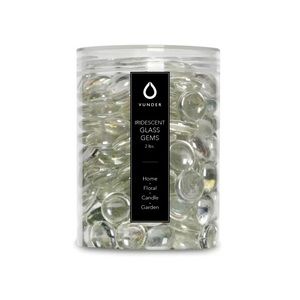 Vunder Iridescent Clear Glass Filler Gems
